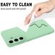 Силиконовый (TPU) чехол Deexe Silicone Case для Samsung Galaxy S26 FE - Green (412712G). Фото 9 из 9