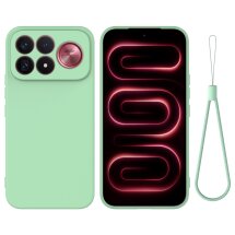 Силиконовый (TPU) чехол Deexe Silicone Case для Xiaomi Poco F9 Ultra - Green: фото 1 из 9