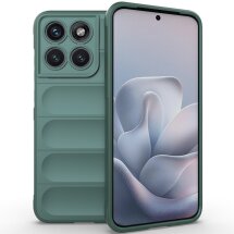 Силиконовый (TPU) чехол Deexe Terra Case для Motorola Edge 70 Fusion - Green: фото 1 из 6