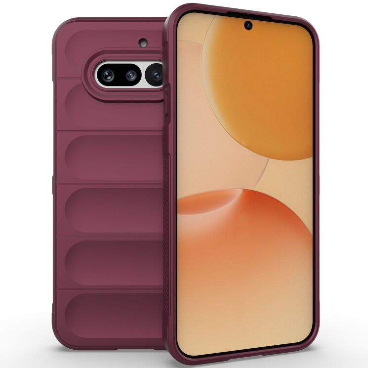 Силіконовий (TPU) чохол Deexe Terra Case для Nothing Phone (4a) - Wine Red (411304WR) Силіконовий (TPU) чохол Deexe Terra Case для Nothing Phone (4a) - Wine Red: фото 1 з 6