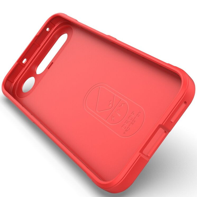 Силіконовий (TPU) чохол Deexe Terra Case для Realme 16 - Red: фото 4 з 6