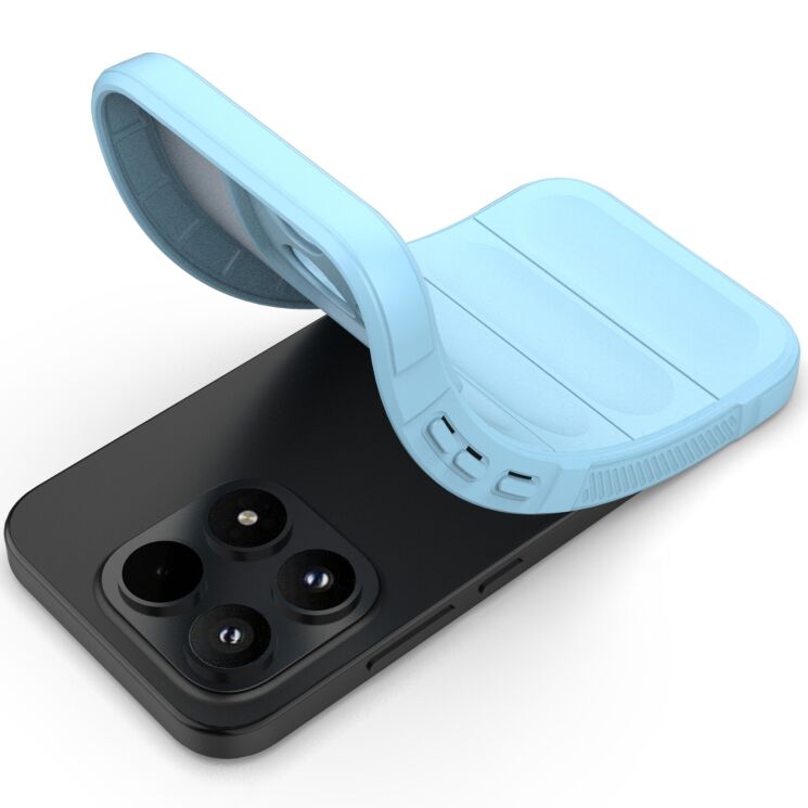 Силиконовый (TPU) чехол Deexe Terra Case для Xiaomi 17 - Baby Blue: фото 4 из 7