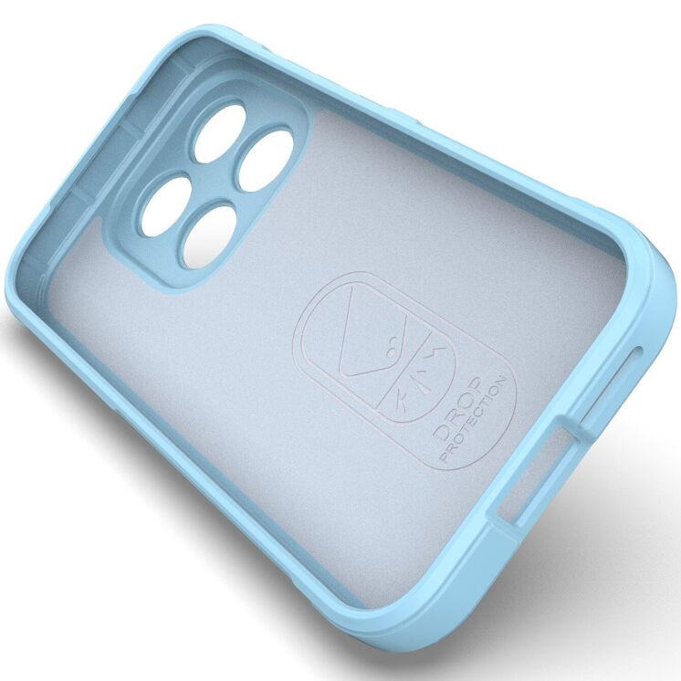 Силиконовый (TPU) чехол Deexe Terra Case для Xiaomi 17 - Baby Blue: фото 3 из 7