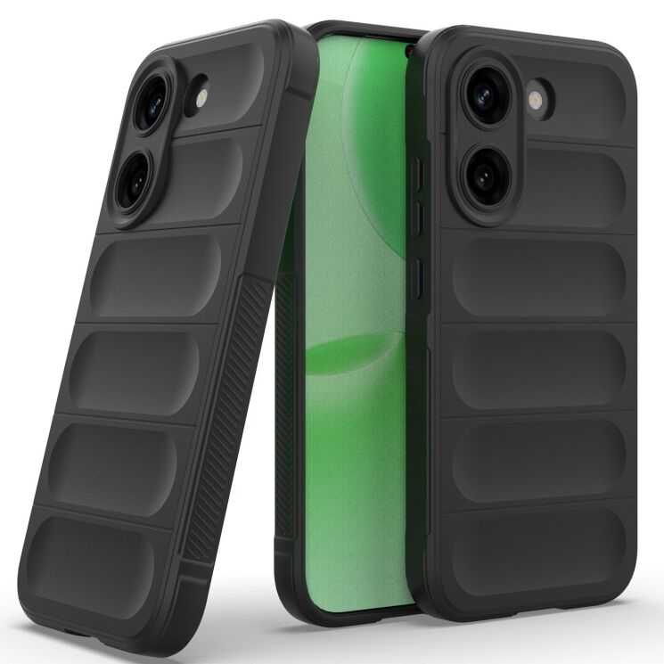 Силиконовый (TPU) чехол Deexe Terra Case для Xiaomi Poco X8 Pro - Black: фото 2 из 6