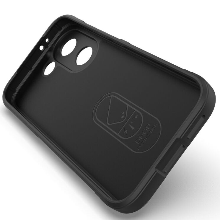 Силиконовый (TPU) чехол Deexe Terra Case для Xiaomi Poco X8 Pro - Black: фото 3 из 6