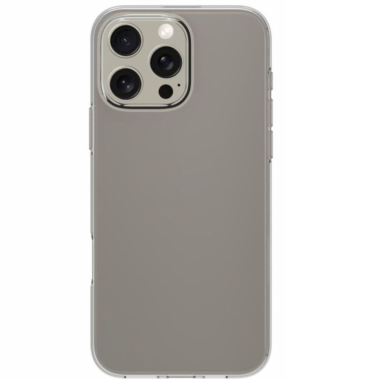 Силиконовый (TPU) чехол Deexe UltraThin для Apple iPhone 16 Pro Max - Transparent: фото 2 из 6