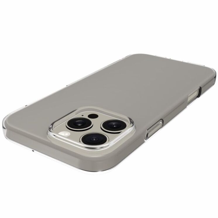 Силиконовый (TPU) чехол Deexe UltraThin для Apple iPhone 16 Pro Max - Transparent: фото 3 из 6