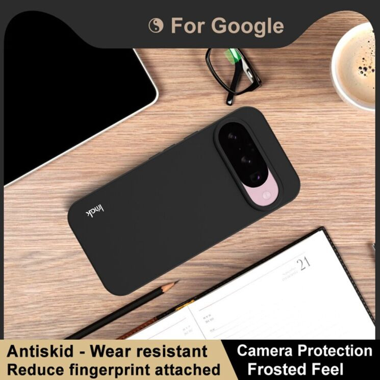 Силіконовий (TPU) чохол IMAK UC-3 Series для Google Pixel 10 / 10 Pro - Black: фото 8 з 11