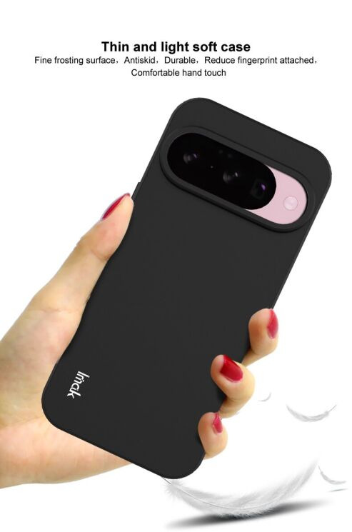 Силіконовий (TPU) чохол IMAK UC-3 Series для Google Pixel 10 / 10 Pro - Black: фото 11 з 11