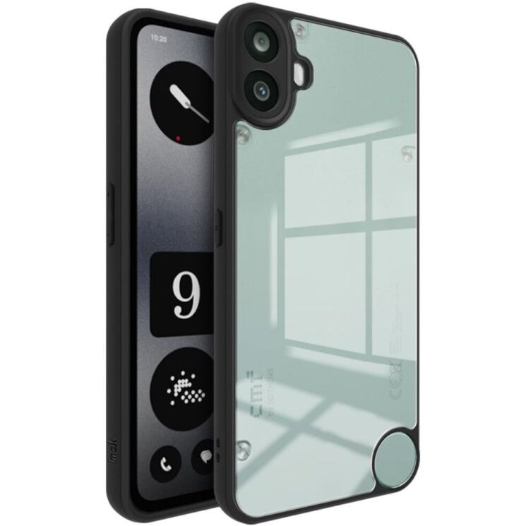 Силиконовый (TPU) чехол IMAK UX-9A Series для Nothing CMF Phone 1 - Black: фото 2 из 7