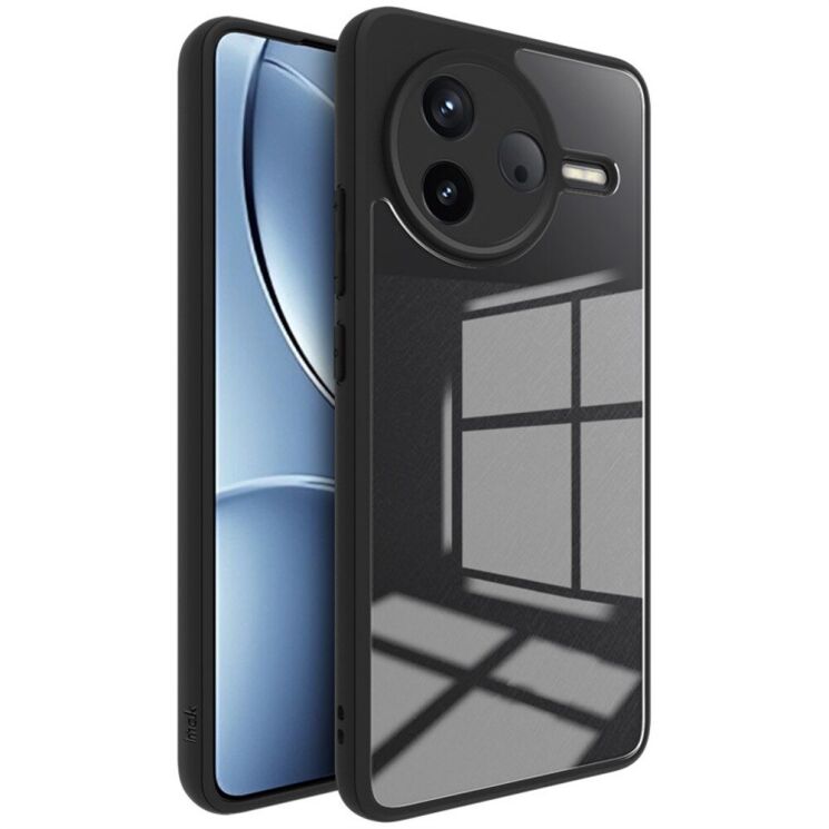 Силиконовый (TPU) чехол IMAK UX-9A Series для Xiaomi Poco F7 Pro - Black: фото 1 из 12