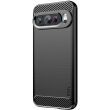 Силиконовый (TPU) чехол MOFI Carbon Fiber для Google Pixel 9 - Black (360010B)