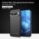 Силиконовый (TPU) чехол MOFI Carbon Fiber для Google Pixel 9 - Blue (360010L). Фото 2 из 10