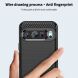Силиконовый (TPU) чехол MOFI Carbon Fiber для Google Pixel 9 - Blue (360010L). Фото 7 из 10