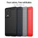 Силиконовый (TPU) чехол MOFI Carbon Fiber для Samsung Galaxy S20 Ultra (G988) - Black (315136B). Фото 9 из 11