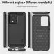 Силиконовый (TPU) чехол MOFI Carbon Fiber для Samsung Galaxy S20 Ultra (G988) - Black (315136B). Фото 10 из 11
