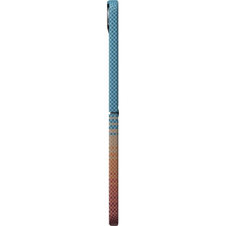 Ультратонкий чехол Pitaka Edge Case California Dream (FF) для Samsung Galaxy Flip 8 (FSFLIP8) - Cyan / Orange (423565CO) Ультратонкий чехол Pitaka Edge Case California Dream (FF) для Samsung Galaxy Flip 8 (FSFLIP8) - Cyan / Orange: фото 6 из 14