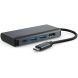 USB HUB Belkin Multiport Adapter Type-C to Type-C + 2USB + HDMI (AVC019ttDG-RL) - Dark Gray (896421DH). Фото 2 з 3