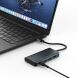 USB HUB Belkin Multiport Adapter Type-C to Type-C + 2USB + HDMI (AVC019ttDG-RL) - Dark Gray (896421DH). Фото 3 з 3