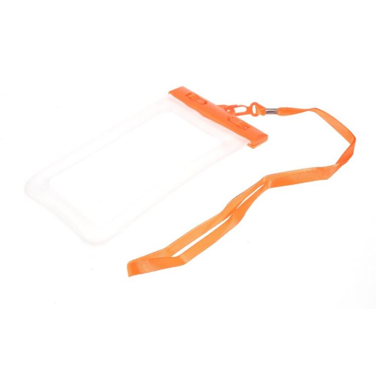Влагозащитный чехол Deexe Waterproof Pouch - Orange: фото 3 из 3