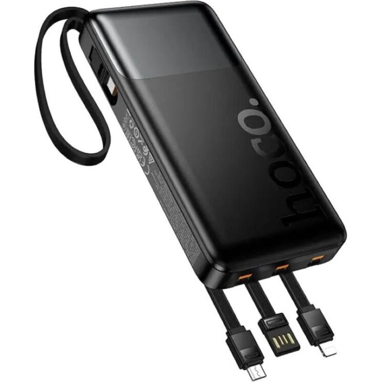 Внешний аккумулятор Hoco J156A 22.5W + PD20W (10000mAh) - Black: фото 3 из 7