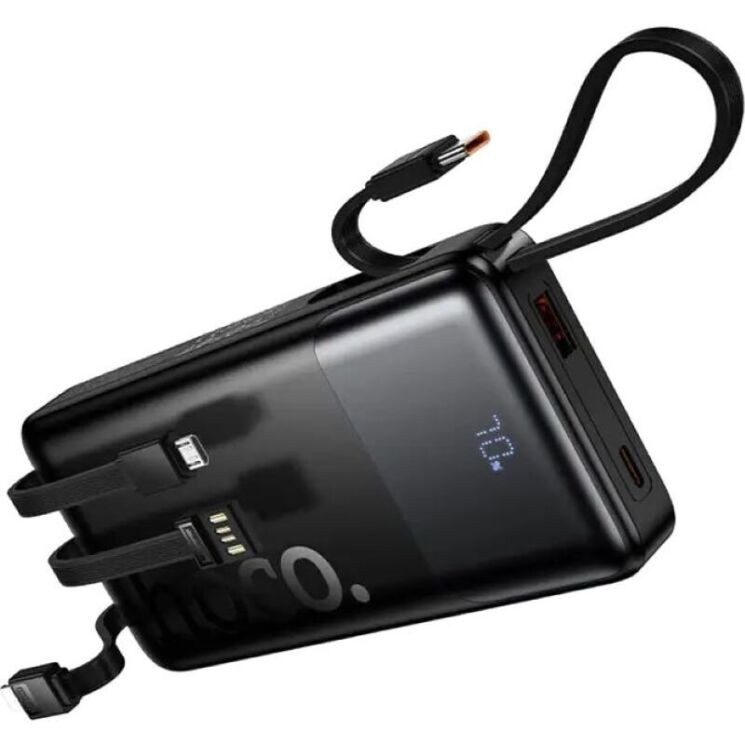 Внешний аккумулятор Hoco J156A 22.5W + PD20W (10000mAh) - Black: фото 6 из 7