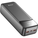 Зовнішній аккумулятор SWISSTEN Power Line II 22.5W (30000mAh) - Black: фото 1 з 4
