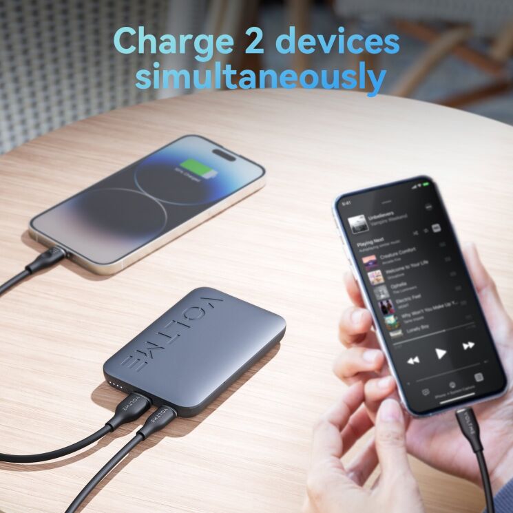 Внешний аккумулятор Voltme Hypercore 20W (10000mAh) - Deep Blue: фото 5 из 6