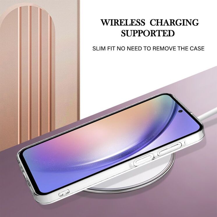 Захисний чохол Deexe Marble Case для Samsung Galaxy A16 (A165) - Light Green: фото 4 из 6