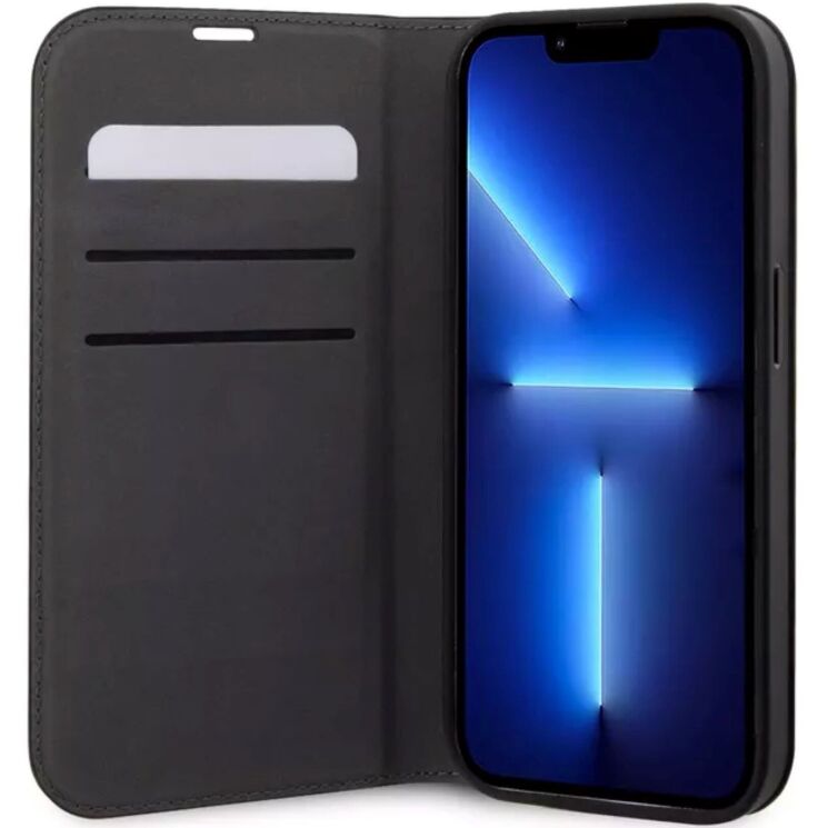Защитный чехол Karl Lagerfeld Saffiano Monogram для Apple iPhone 13 Pro Max - Black: фото 4 из 6