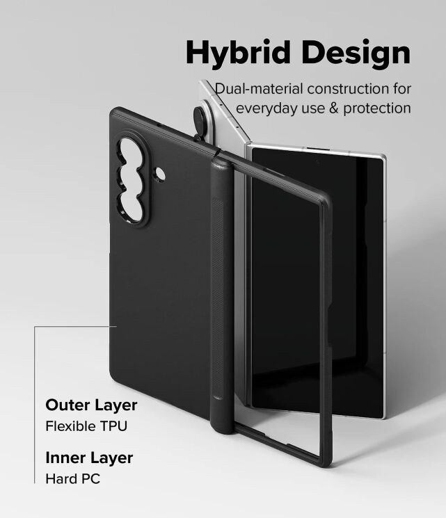 Защитный чехол Ringke Onyx Flap для Samsung Galaxy Fold 8 Ultra (8800380460430) - Black (424106B) Защитный чехол Ringke Onyx Flap для Samsung Galaxy Fold 8 Ultra (8800380460430) - Black: фото 9 из 20