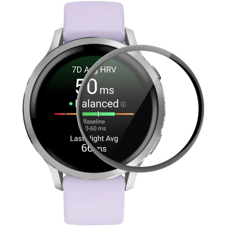 Захисна плівка ENKAY 3D Curved Film для Garmin Venu 4 (41mm) - Black: фото 1 з 7