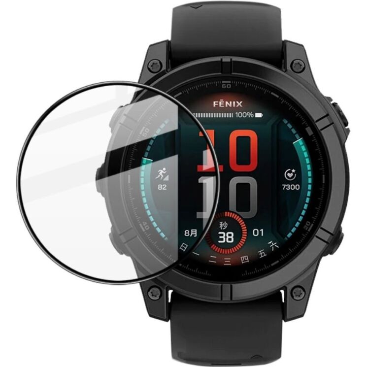 Защитная пленка IMAK Watch Film для Garmin Fenix E (47mm) - Black: фото 1 из 8