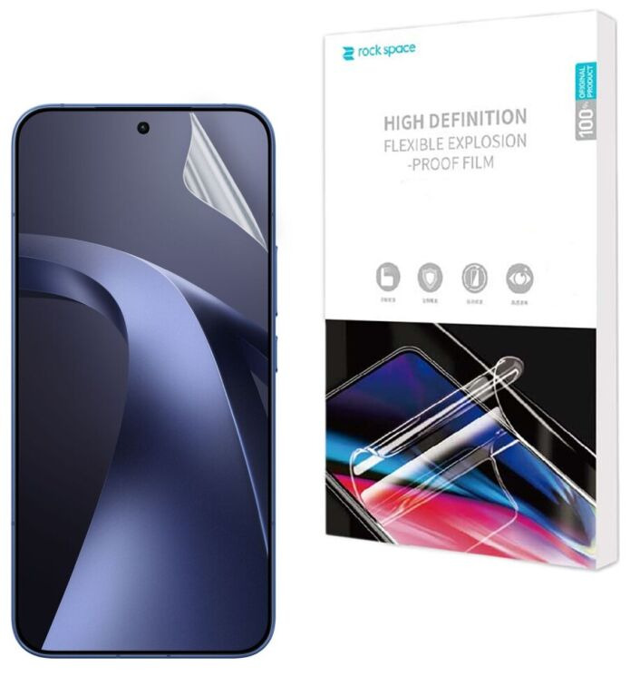 Захисна плівка на екран RockSpace Explosion-Proof SuperClear для Xiaomi 17T Pro (422314) Захисна плівка на екран RockSpace Explosion-Proof SuperClear для Xiaomi 17T Pro: фото 1 з 10