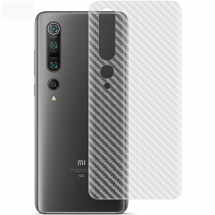 Захисна плівка на задню панель IMAK Carbon для Xiaomi Mi 10 Pro: фото 1 з 12