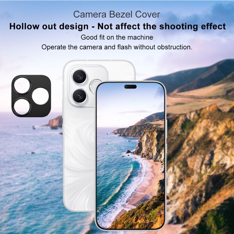 Защитная рамка IMAK Camera Styling для Honor 600 Lite - Black (411836B) Защитная рамка IMAK Camera Styling для Honor 600 Lite - Black: фото 7 из 9