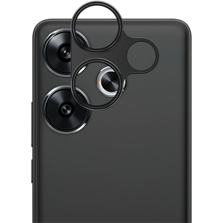 Защитная рамка IMAK Camera Styling для Xiaomi Poco F6 - Black: фото 4 из 12