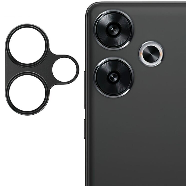 Защитная рамка IMAK Camera Styling для Xiaomi Poco F6 - Black: фото 1 из 12
