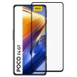 Защитное стекло Deexe Full Glue Coverage для Xiaomi Poco F4 GT - Black