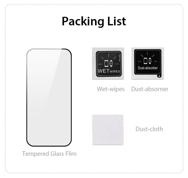 Защитное стекло DUX DUCIS Full Glue для Google Pixel 9 Pro XL - Black: фото 8 из 9