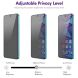 Защитное стекло HAT PRINCE Anti-Spy для Samsung Galaxy A36 (A366) / A56 (A566) - Black (372037B). Фото 4 из 7