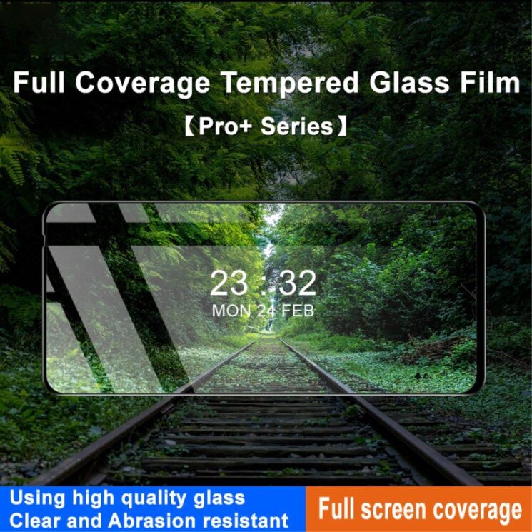 Защитное стекло IMAK 5D Pro+ Full Glue для Xiaomi Redmi 12 - Black: фото 3 из 9