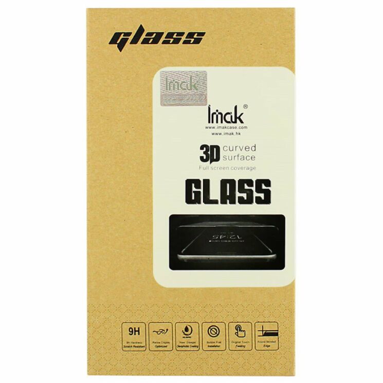 Захисне скло IMAK Full Cover Glass для Apple Watch 38 / 40 mm - Black: фото 5 з 16