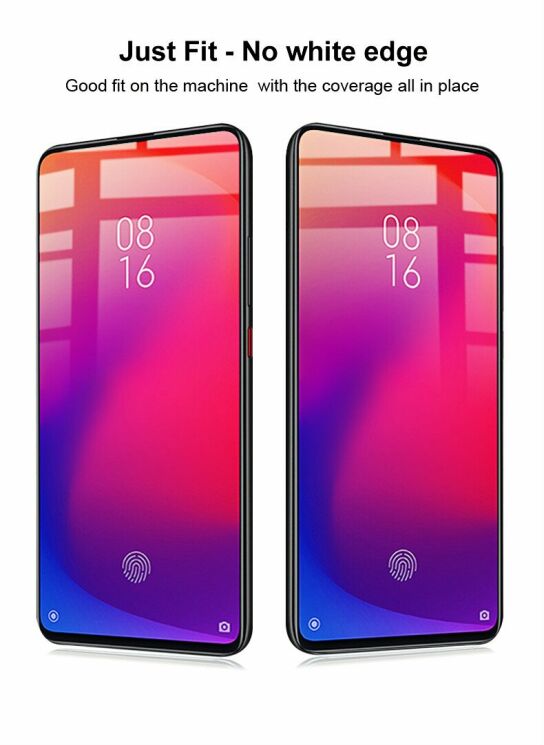 Захисне скло IMAK Full Glue Cover для Xiaomi Mi 9T / Mi 9T Pro / Redmi K20 / Redmi K20 Pro - Black: фото 8 з 14