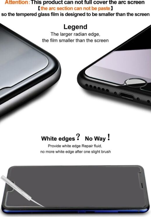 Защитное стекло IMAK H Screen Guard для Samsung Galaxy S25 Edge (S937): фото 9 из 12