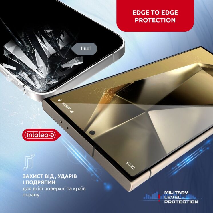 Защитное стекло Intaleo MagicBox для Samsung Galaxy S24 Ultra (S928) - Black: фото 5 из 8