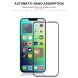 Захисне скло MOCOLO Full Glue Cover для iPhone 14 Plus - Black (301404B). Фото 3 з 8