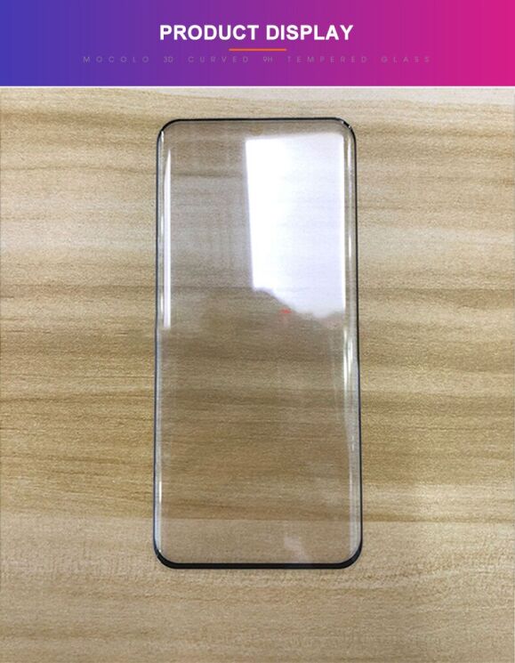 Защитное стекло MOCOLO Full Glue Cover для OPPO Reno8 T - Black: фото 8 из 10