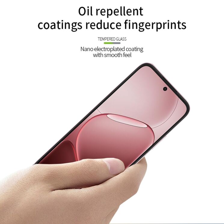 Защитное стекло MOFI Full Glue Protect для OPPO A6s / A6 - Black: фото 5 из 9