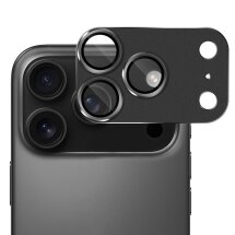 Защитное стекло на камеру ENKAY Camera Style для Apple iPhone 17 Pro Max - Black: фото 1 из 4